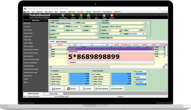 market barkodl programı